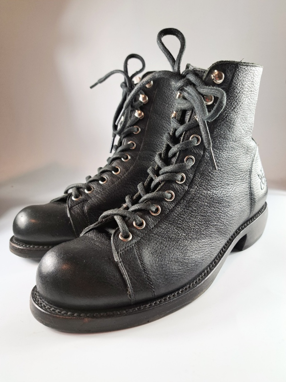 John Fluevog Ricard Boots Size 8W